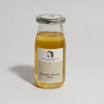 Holunder-Zitronen-Sirup